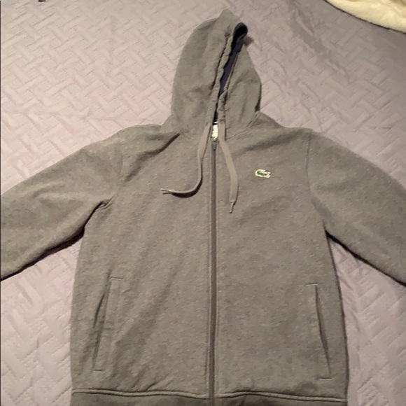Men’s Lacoste zip up!
